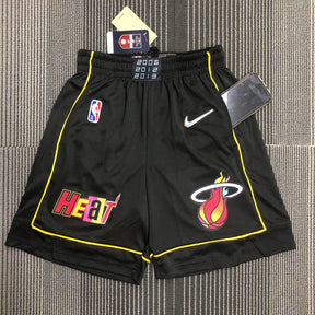 Short NBA Miami Heat City Edição 75 anos 21/22 Preto