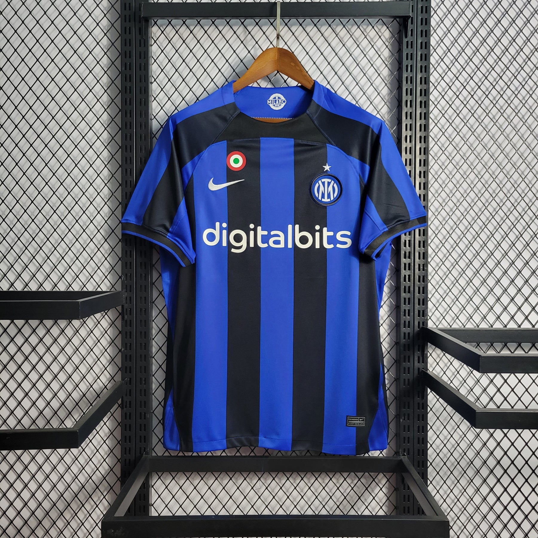 Camisa Inter de Milão Home 2022/23 - Nike Torcedor Masculina - Azul/Preta