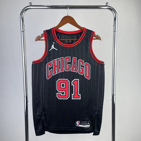 Regata NBA Chicago Bulls Statement 23/24 Dennis Rodman Preta