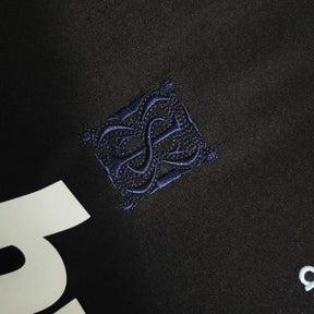 Camisa Real Madrid Away 2009/10 - Adidas Retrô Masculina - Preta/Azul