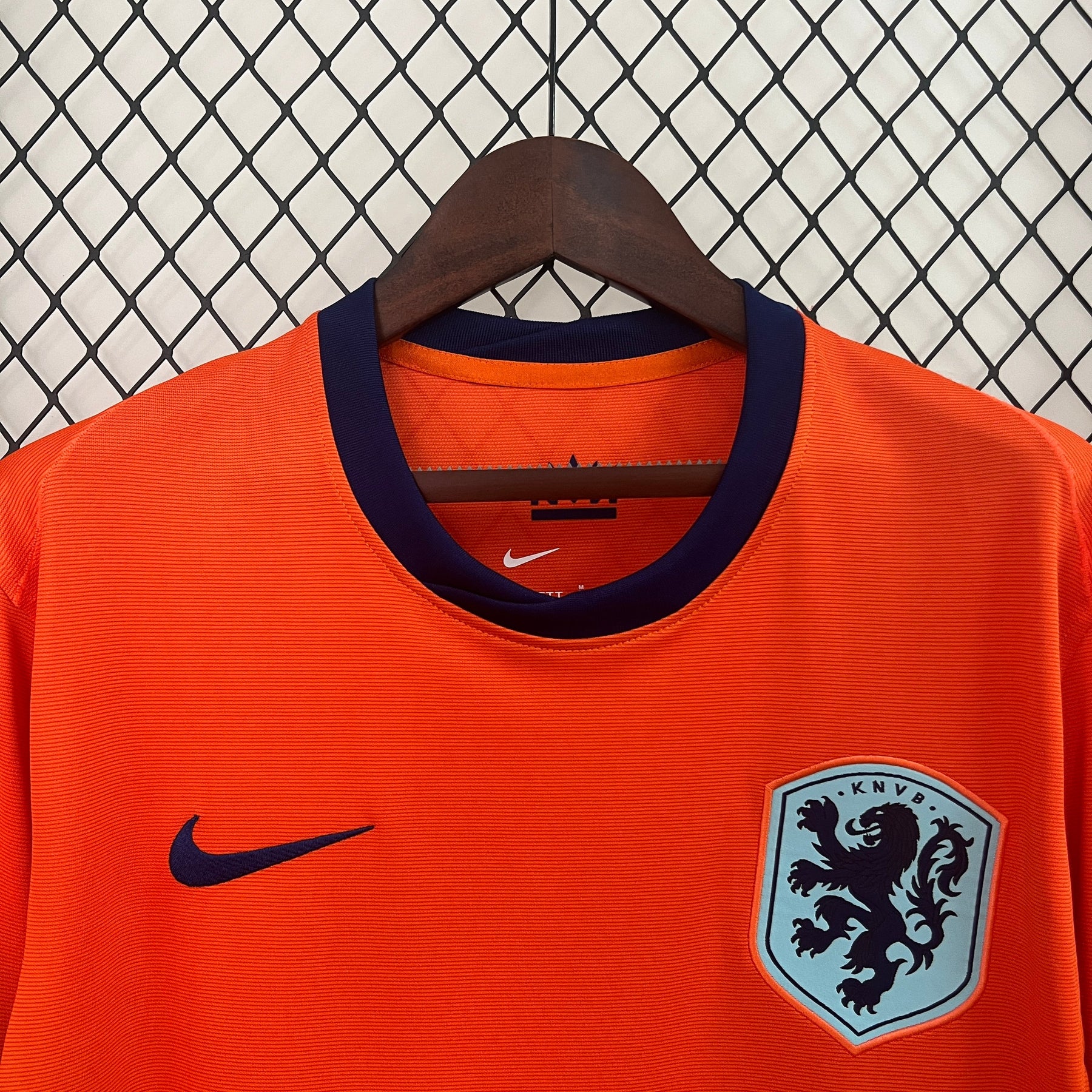 Camisa Seleção Holanda Home 2024/25 - Adidas Torcedor Masculina - Laranja/Azul