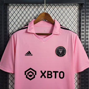 Camisa Inter Miami Home 2022/23 - Adidas Torcedor  Masculina - Rosa/Preta