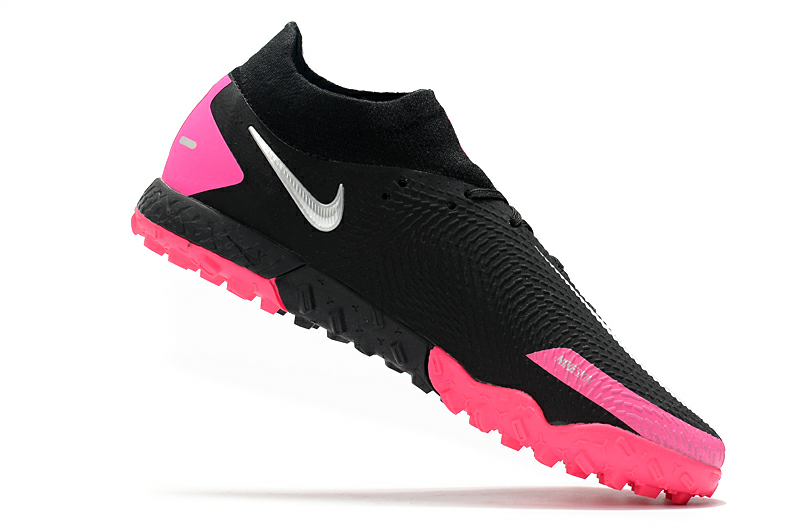 Chuteira Nike Phantom GT Society Elite DF Preto/Rosa