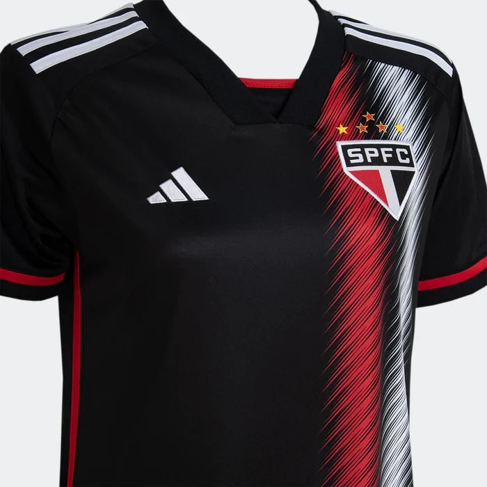 Camisa São Paulo III 23/24 Preta Feminina