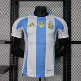 Camisa Seleção Argentina Home 2024/25 - Adidas Jogador Masculina - Branca/Azul