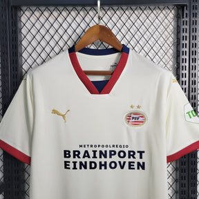 Camisa PSV Away 2023/24 - Puma Torcedor Masculina - Branca