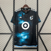 Camisa Minnesota Home 2024/25 - Adidas Torcedor Masculina - Preta/Azul