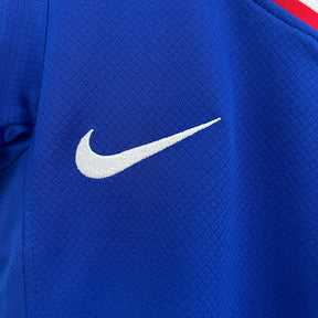 Kit Infantil Seleção França Home 2024/25 - Nike Torcedor - Azul/Branca