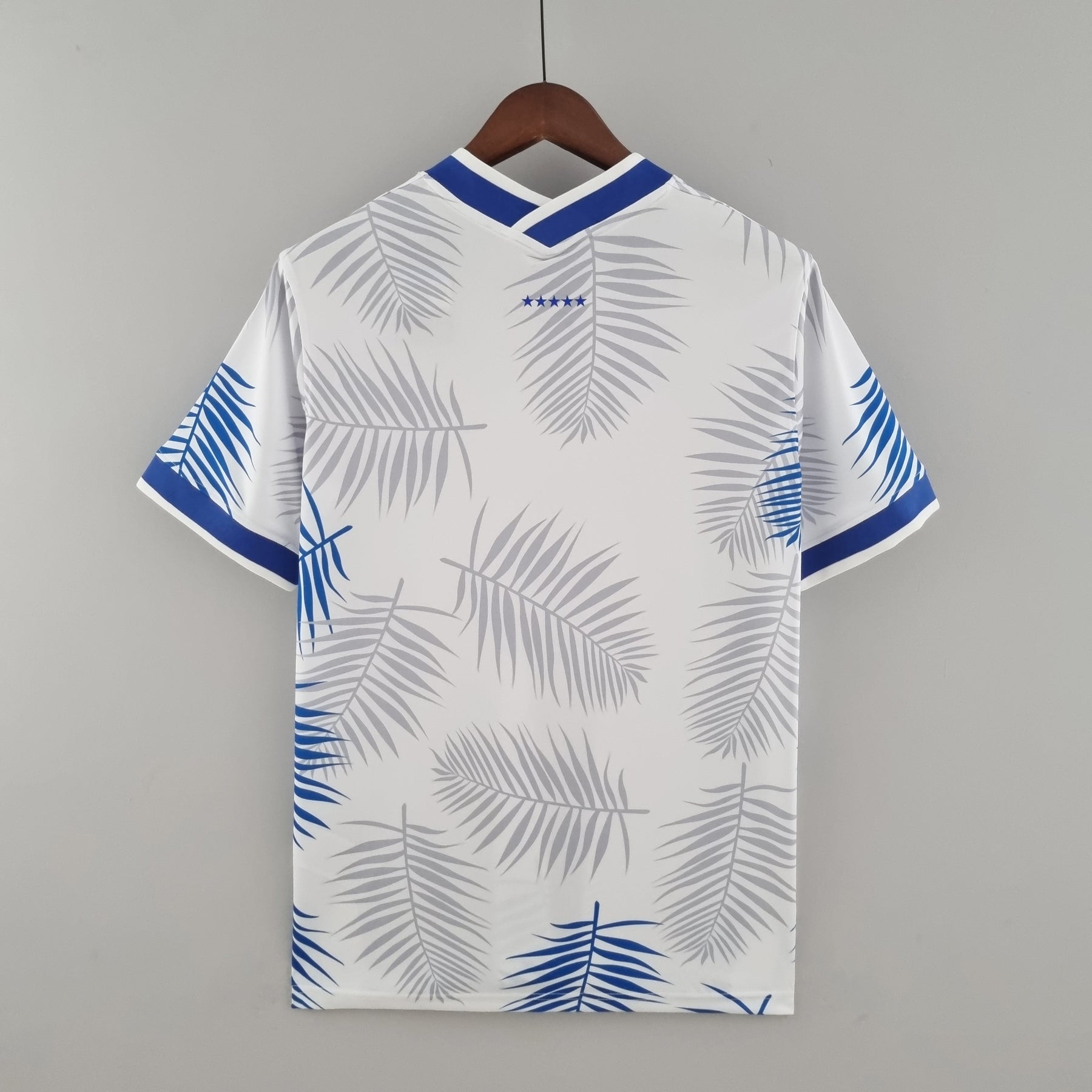 Camisa Seleção Brasil Edição Especial 2022 - Nike Torcedor Masculina - Branca/Azul