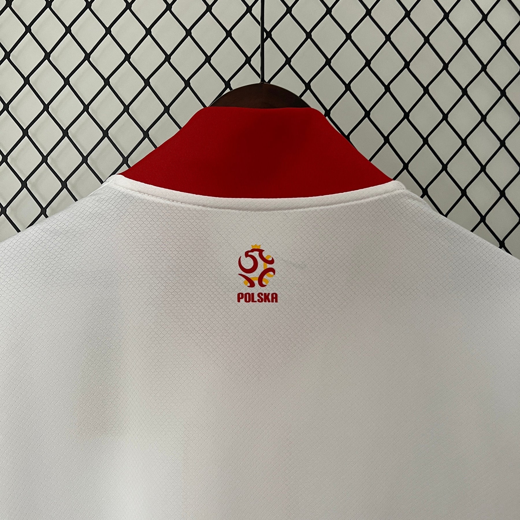 Camisa Seleção Polônia Home 2024/25 - Nike Torcedor Masculina - Branca/Vermelha