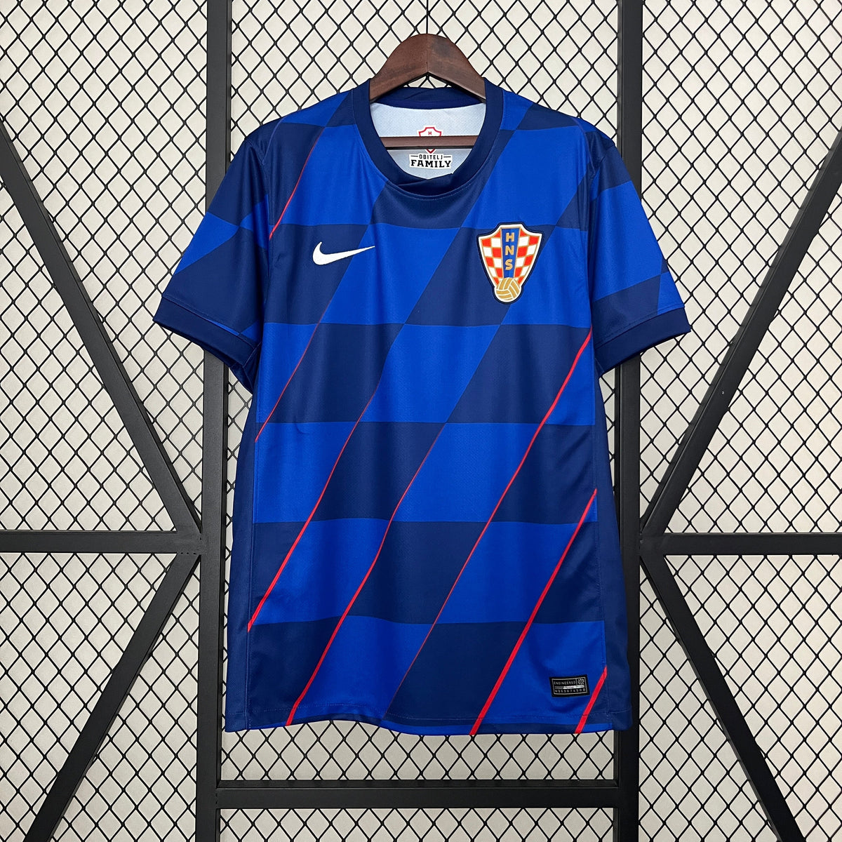 Camisa Seleção Croácia Away 2024/25 - Nike Torcedor Masculina - Azul