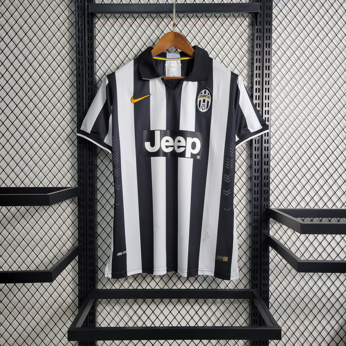 Camisa Juventus Home 2014/15 - Nike Retrô Masculina - Preta/Branca