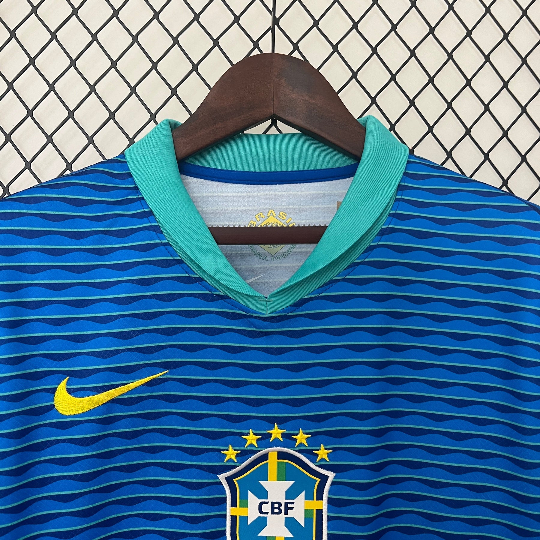 Camisa Seleção Brasil Away 2024/25 - Adidas Torcedor Masculina - Azul