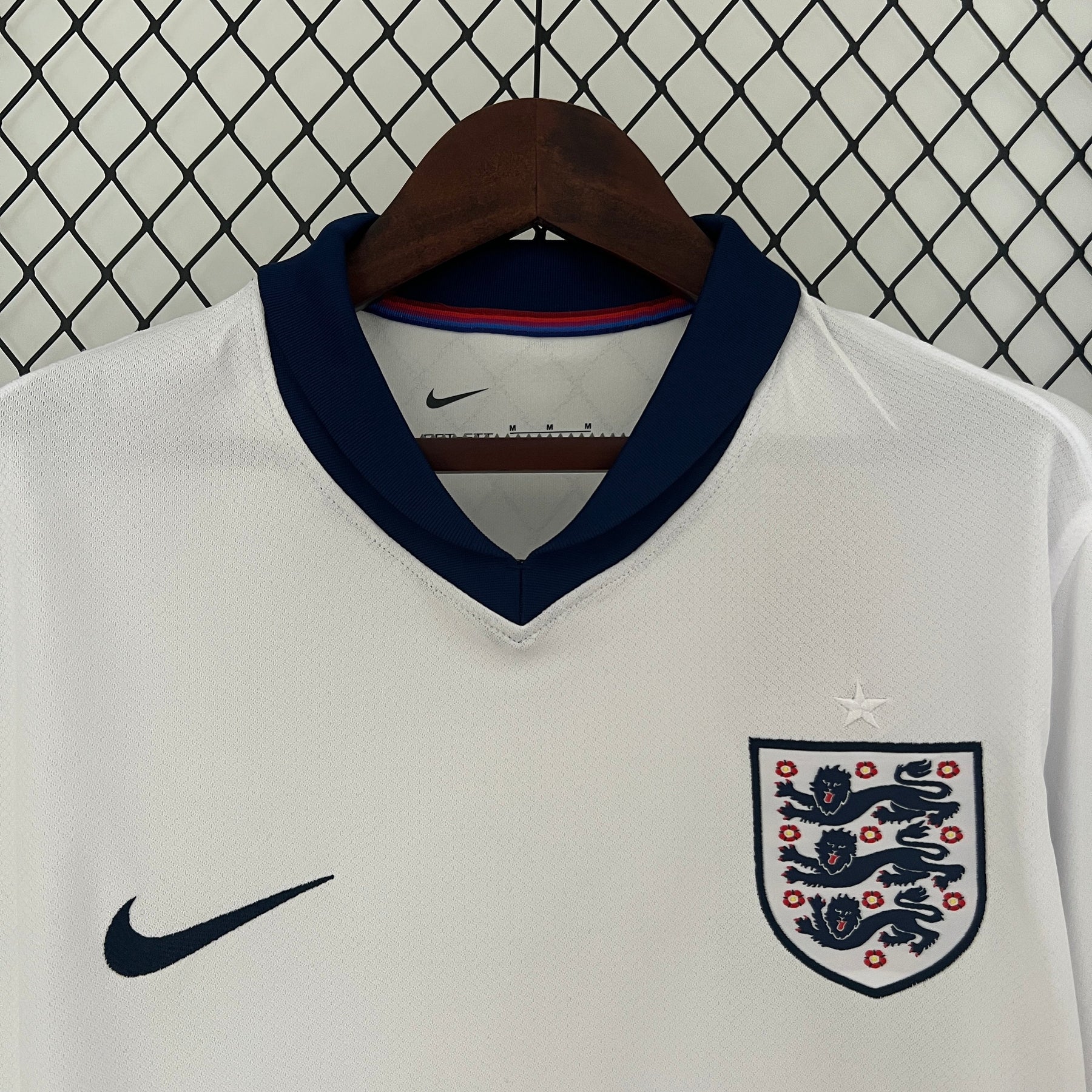 Camisa Seleção Inglaterra Home 2024/25 - Adidas Torcedor Masculina - Branca/Azul