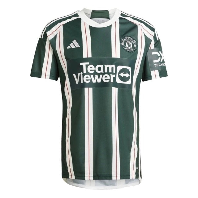 Camisa Manchester United II 23/24 Verde e Branca Masculina