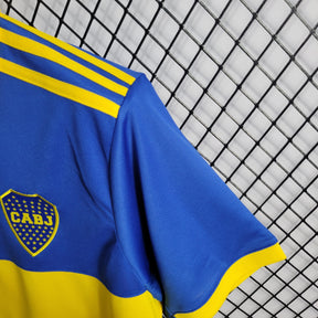 Camisa Boca Juniors Home 2022/23 - Adidas Torcedor Masculina - Azul/Amarela