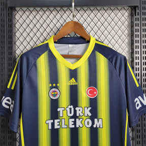 Camisa Fenerbahce Home 2013/14 - Adidas Retrô Masculina - Azul/Amarela