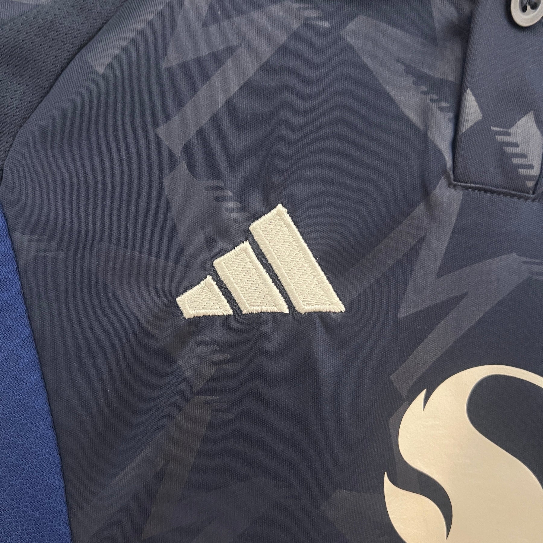 Kit Infantil Manchester United Away 2024/25 - Adidas Torcedor - Azul