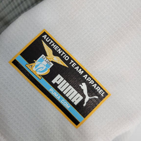 Camisa Lazio Away 1998/00 - Puma Retrô Masculina - Branca/Azul