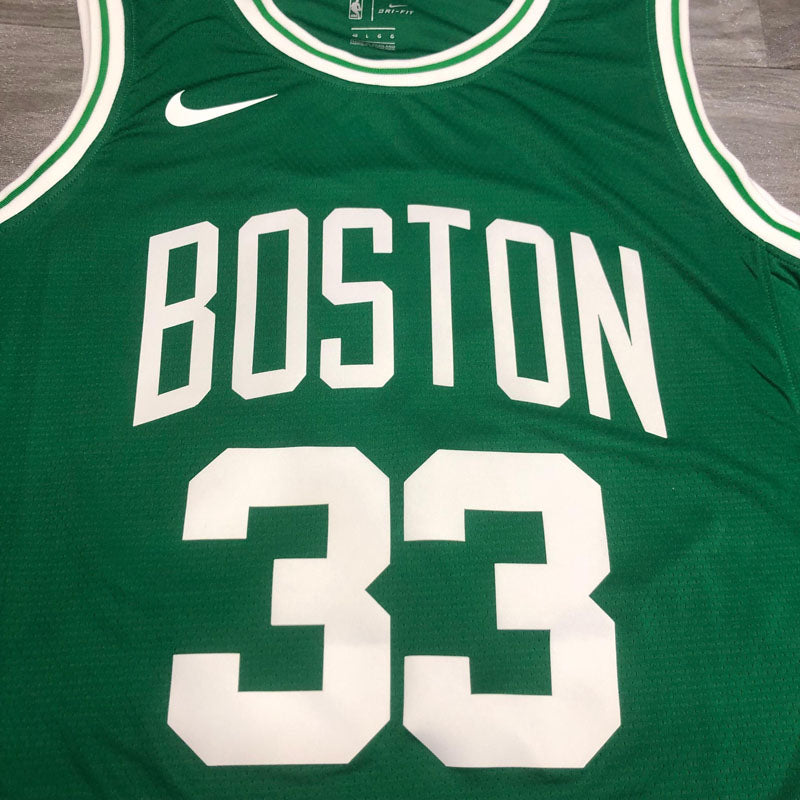 Regata NBA Boston Celtics Icon Edition Larry Bird Verde