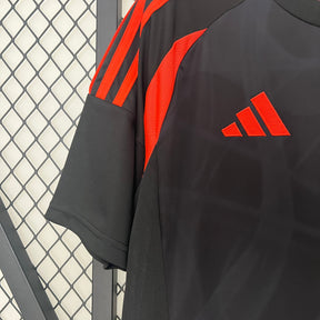 Camisa Seleção Colômbia Away 2024/25 - Adidas Torcedor Masculina - Preta/Laranja