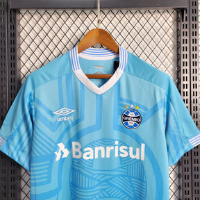 Camisa Grêmio Third 2022/23 - Umbro Torcedor Masculina - Azul/Branca