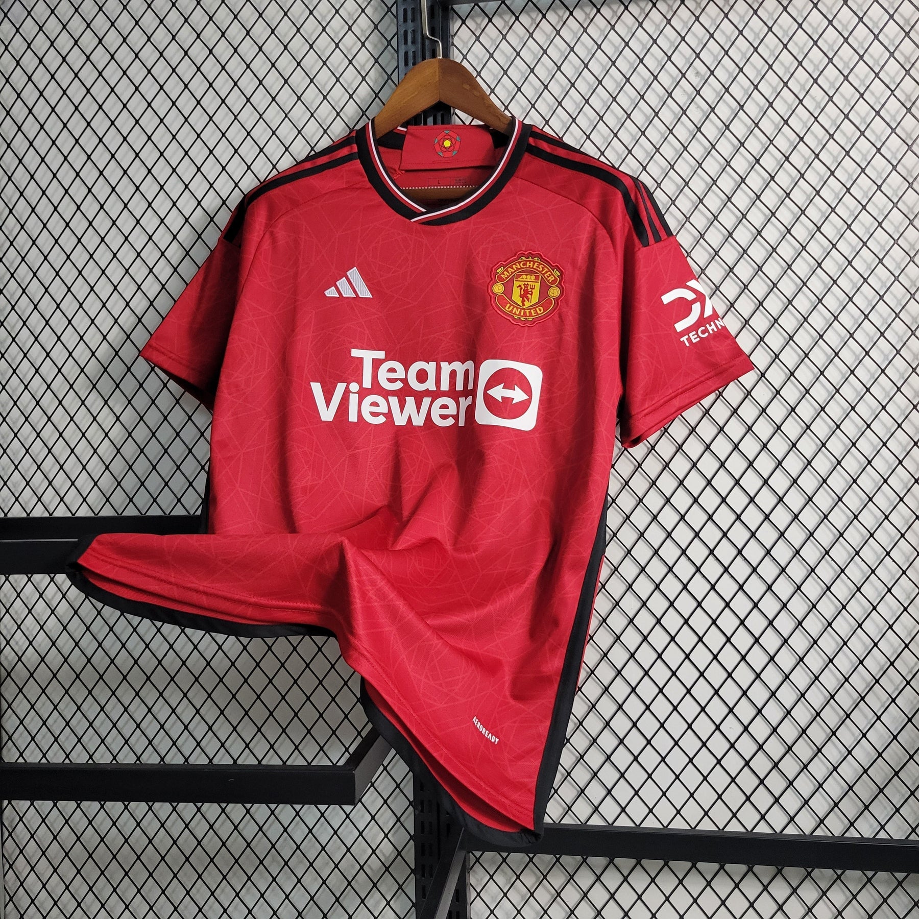 Camisa Manchester United Home 203/24 - Adidas Torcedor Masculina - Vermelha