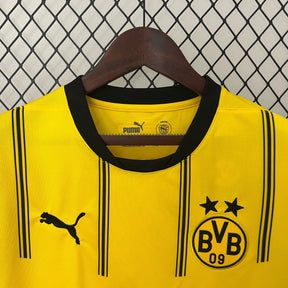 Camisa Borussia Dortmund Home 2024/25 - Puma Torcedor Masculina - Amarela/Preta