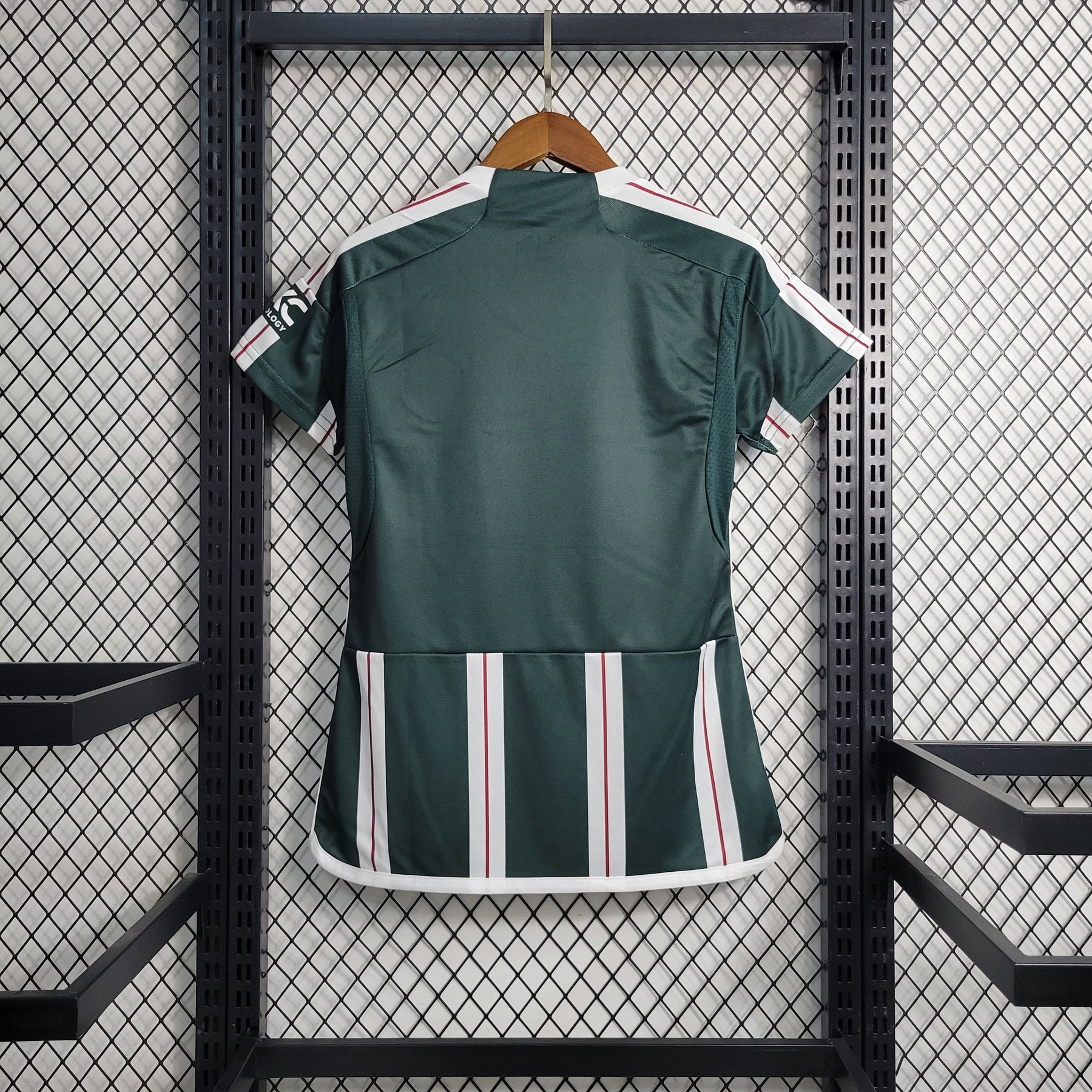 Camisa Manchester United Third 2023/24 - Adidas Torcedor Feminina - Verde/Branca