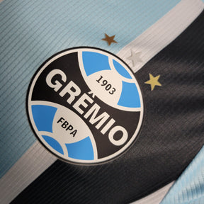 Camisa Grêmio Home 2022/23 - Umbro Jogador Masculina - Azul/Preta