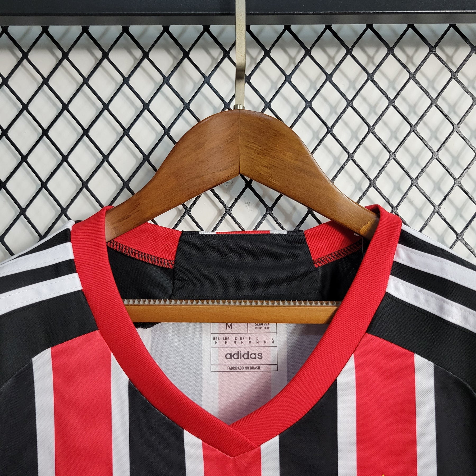 Camisa São Paulo Home 2023/24 - Adidas Torcedor Feminina - Vermelha/Preta