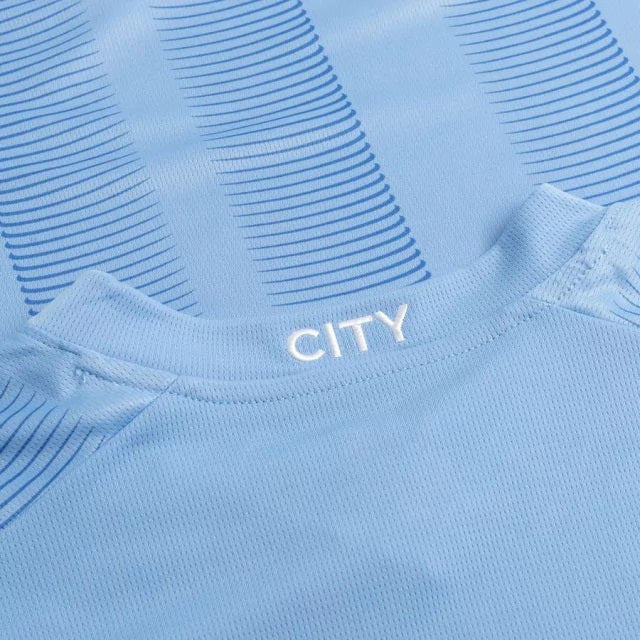 Camisa Manchester City I 23/24 Azul Masculina