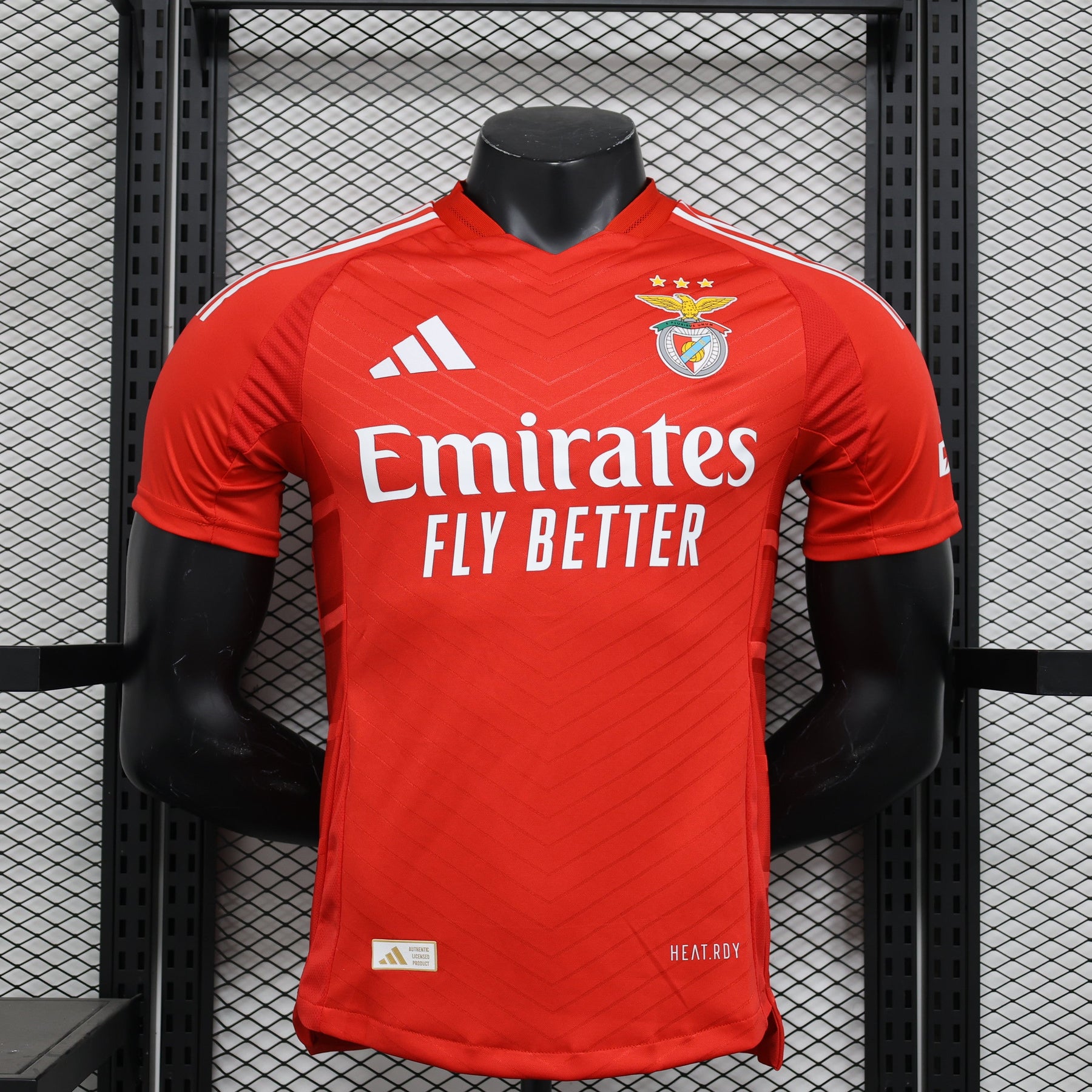 Camisa Benfica Home 2024/25 - Adidas Jogador Masculina - Vermelha