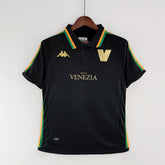 Camisa Venezia Home 2022/23 - Kappa Torcedor Masculina - Preta/Dourada