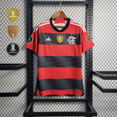 Camisa Flamengo Home 2023/24 - Adidas Torcedor Masculina - Vermelha/Preta