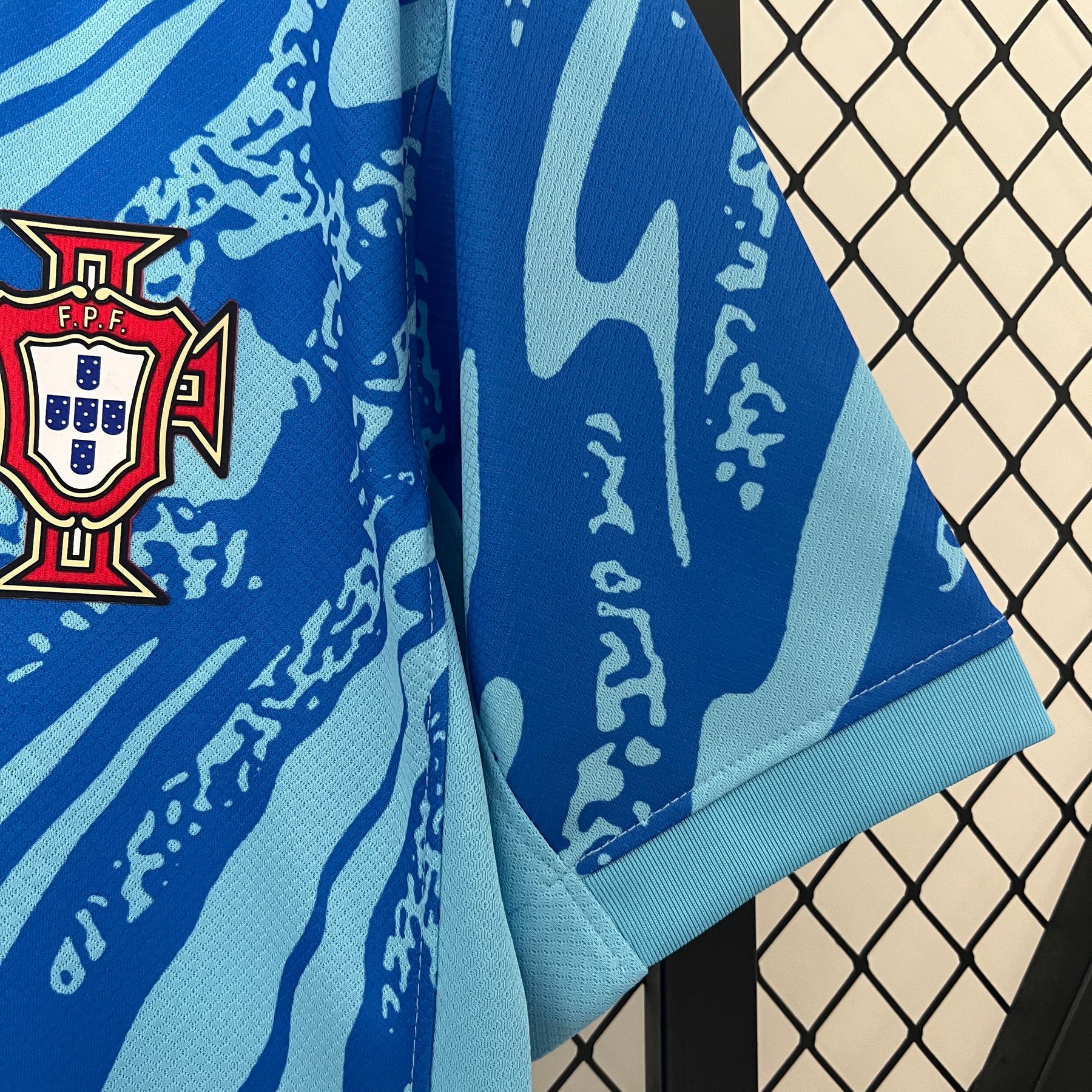 Camisa Seleção Portugal Treino 2024/25 - Nike Torcedor Masculina - Azul