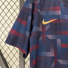 Camisa Seleção Inglaterra Treino 2024/25 - Nike Torcedor Masculina - Azul/Vermelha