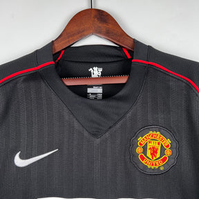 Camisa Manchester United Away 2007/08 - Nike Retrô Masculina - Preta