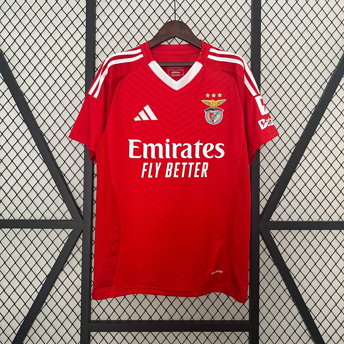 Camisa Benfica Home 2024/25 - Adidas Torcedor Masculina - Vermelha