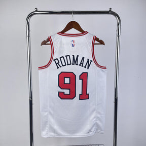 Regata NBA Chicago Bulls Association 23/24 Dennis Rodman Branca