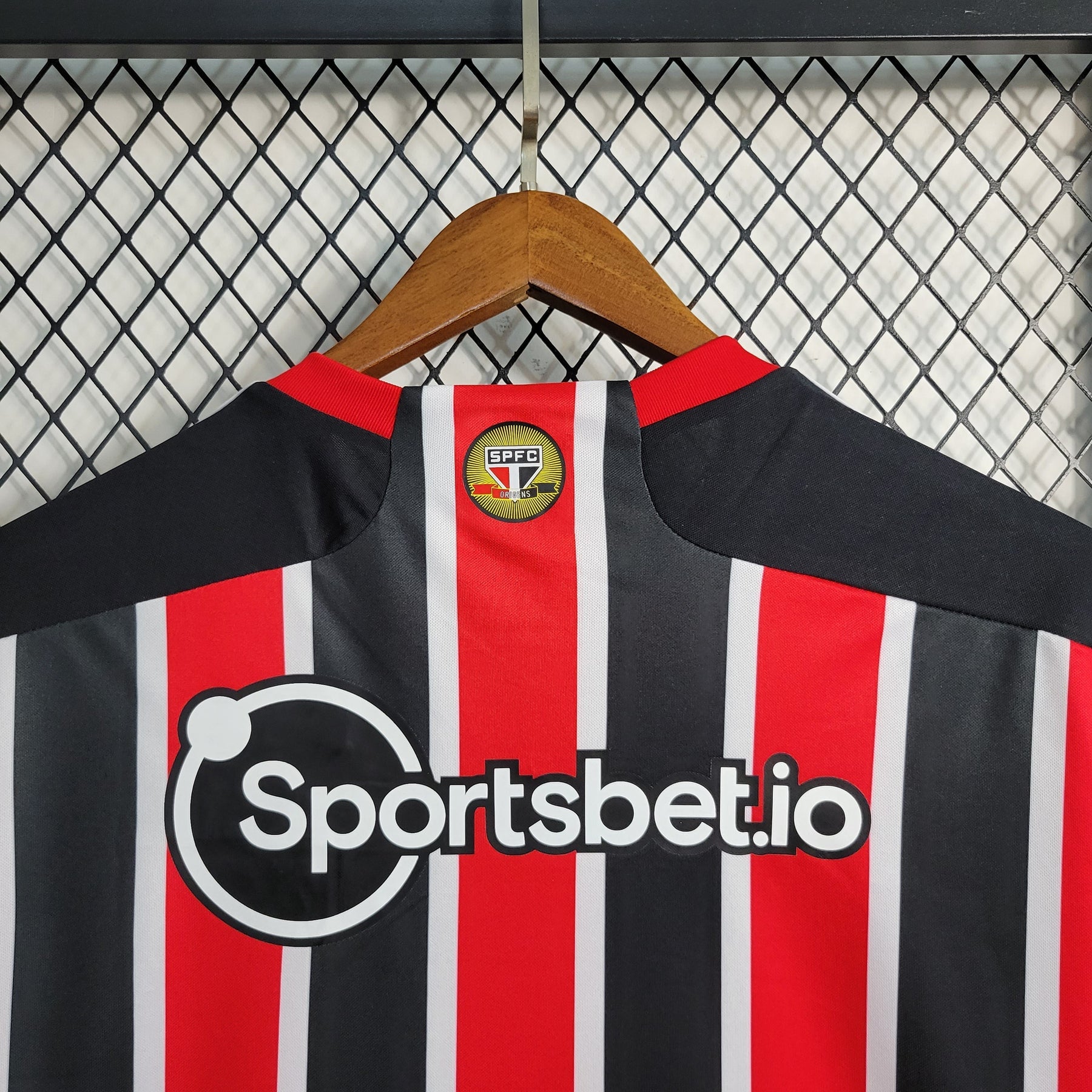 Camisa São Paulo Home 2023/24 - Adidas Torcedor Masculina - Vermelha/Preta