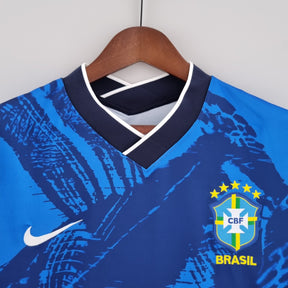 Camisa Seleção Brasil Edição Especial 2022 - Nike Torcedor Masculina - Azul/Preta