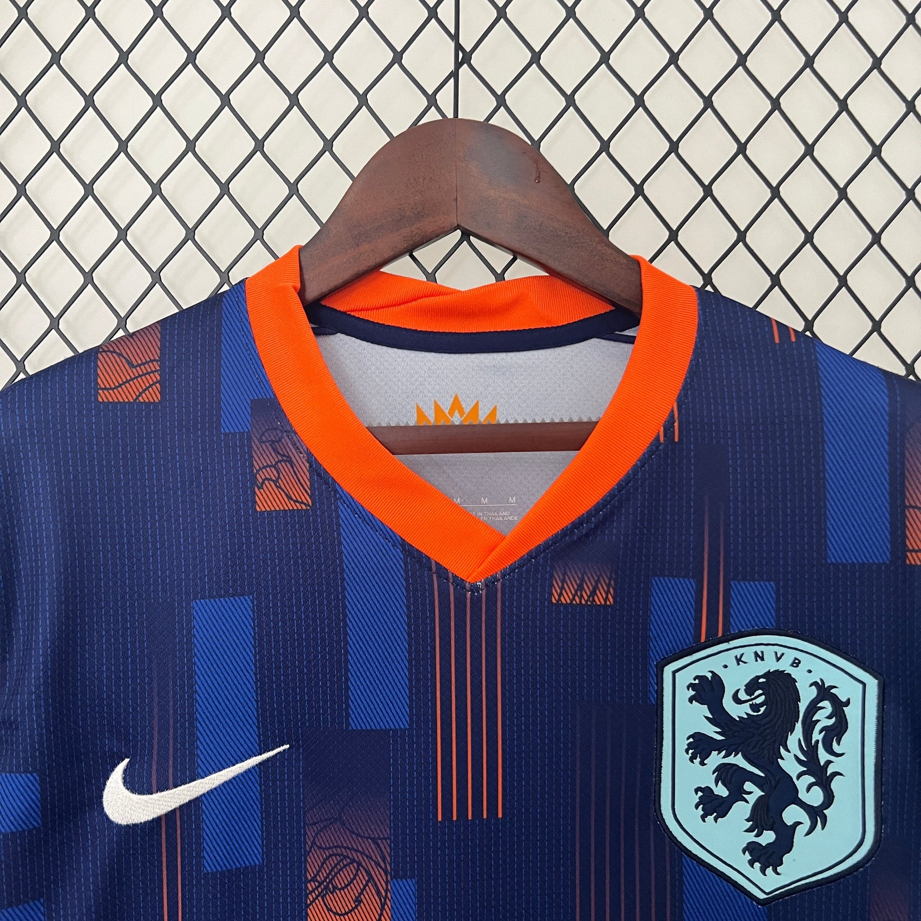 Camisa Seleção Holanda Away 2024/25 - Adidas Torcedor Masculina - Azul/Branca