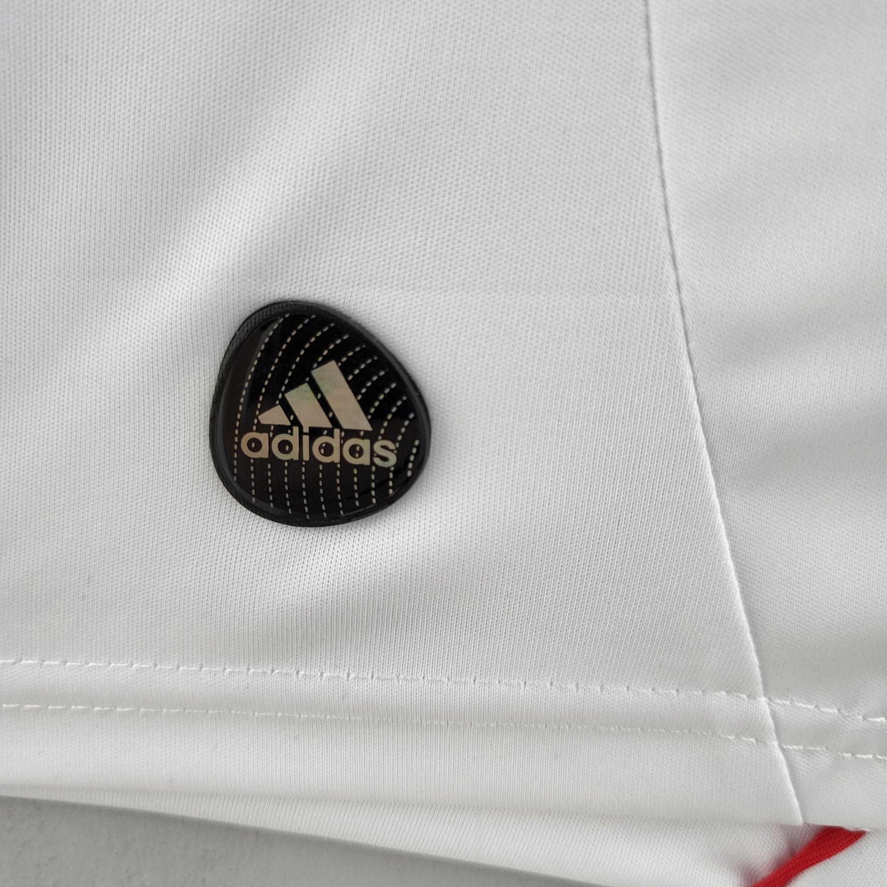 Camisa Milan Away 2011/12 - Adidas Retrô Masculina - Branca/Vermelha