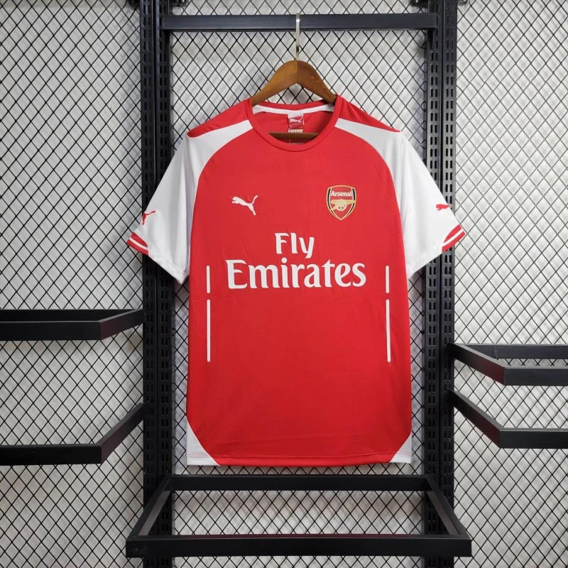 Camisa Arsenal Home 2014/15 - Puma Retrô Masculina - Vermelha/Branca