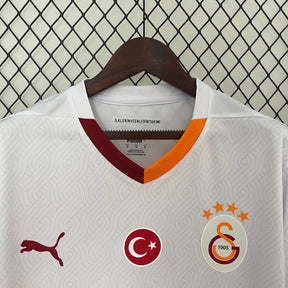 Camisa Galatasaray Away 2024/25 - Puma Torcedor Masculina - Branca/Laranja