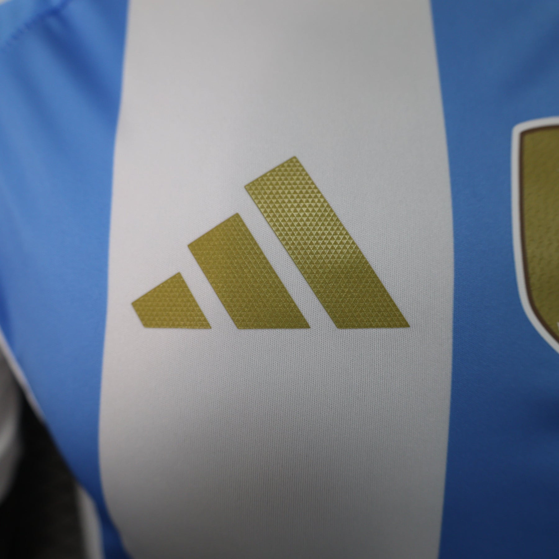 Camisa Seleção Argentina Home 2024/25 - Adidas Jogador Masculina - Branca/Azul