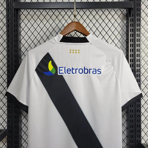 Camisa Vasco da Gama Away 2010/11 - Penalty Retrô Masculina - Branca/Preta