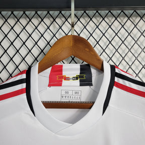 Camisa São Paulo Home 2023/24 - Adidas Torcedor Masculina - Branca/Vermelha