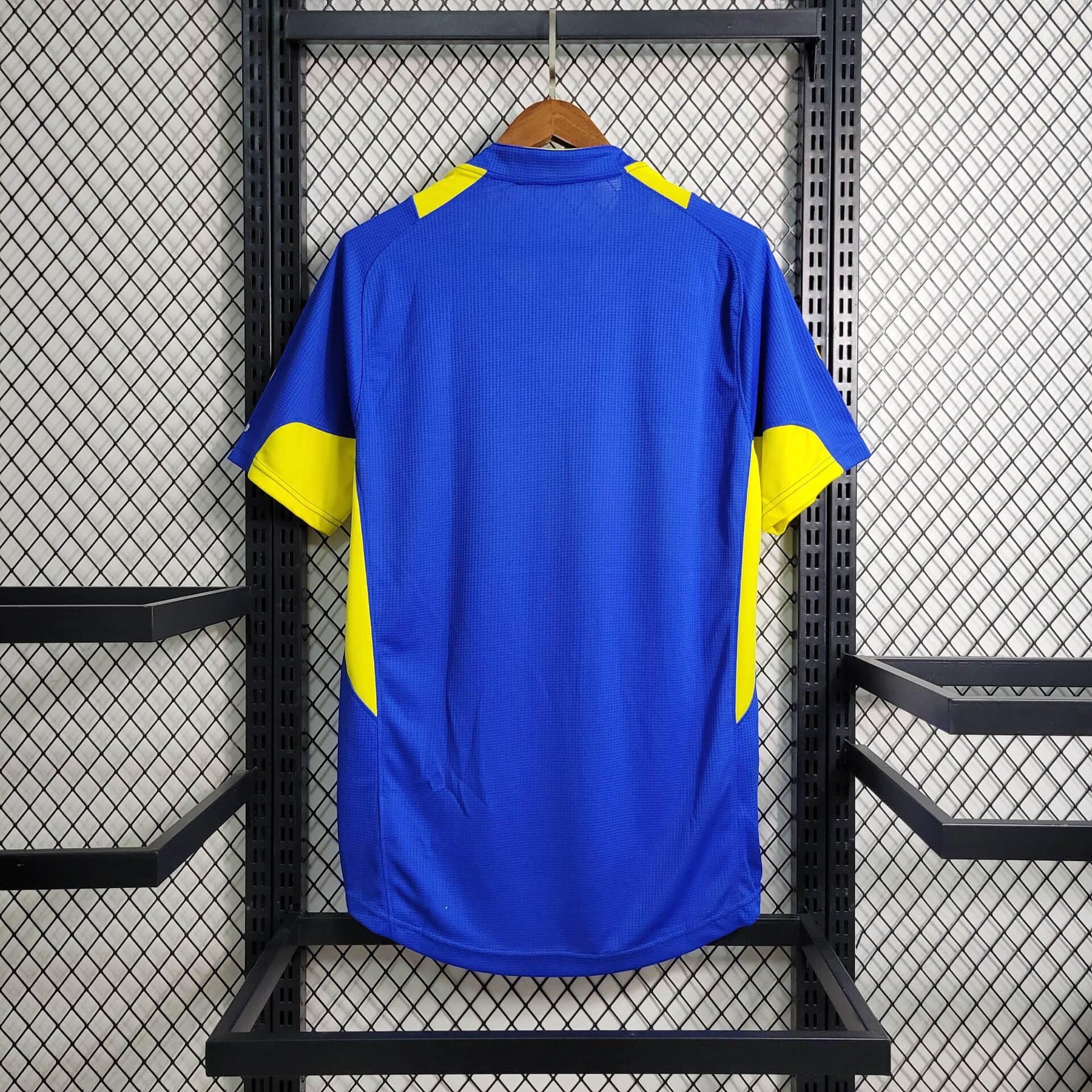 Camisa Boca Juniors Edição Centenária 2005/06 - Nike Retrô Masculina - Azul/Amarela